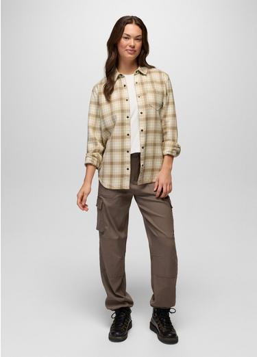 Golden Canyon Flannel, Color: Stone, image 4