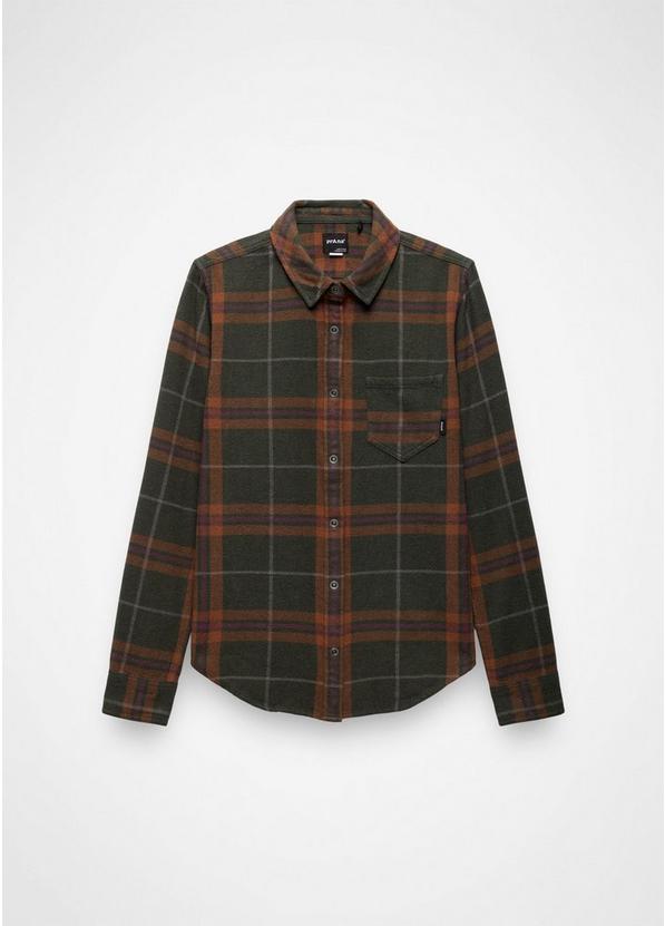 Golden Canyon Flannel, Color: Nori, image 5