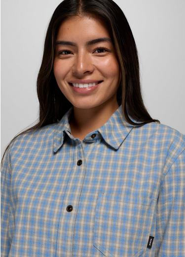 Golden Canyon Flannel, Color: Blue Vibes, image 19