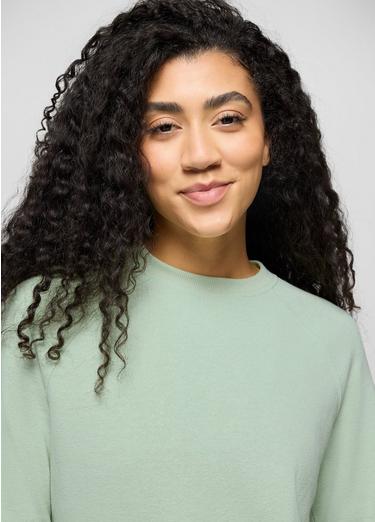 Cozy Up Sweatshirt, Color: Bio Mint Heather, image 7