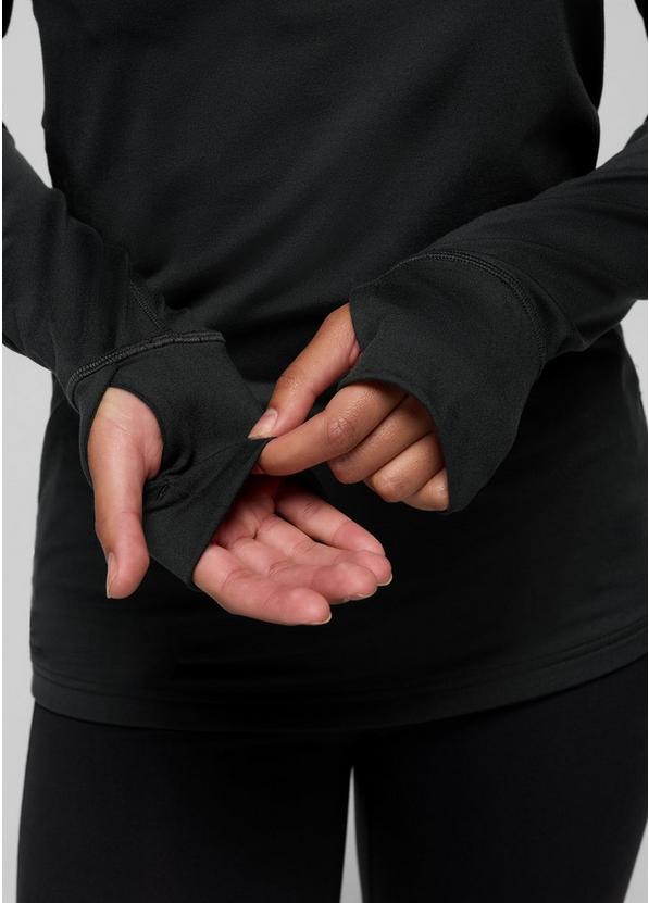 Ice Flow Long Sleeve, Color: Black, image 3