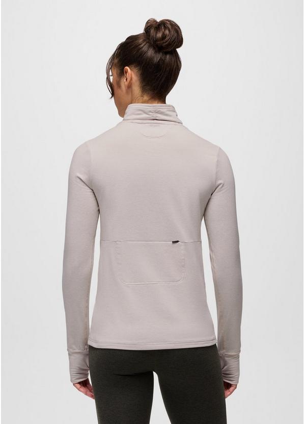 Ice Flow Long Sleeve, Color: Almond Heather, image 12