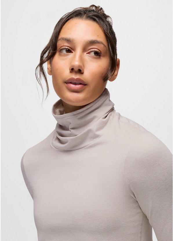Ice Flow Long Sleeve, Color: Almond Heather, image 8