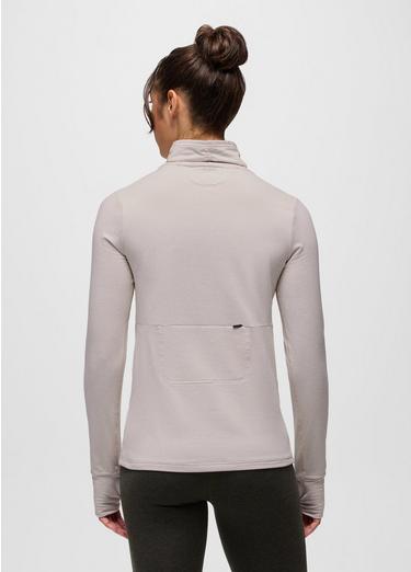 Ice Flow Long Sleeve, Color: Almond Heather, image 3