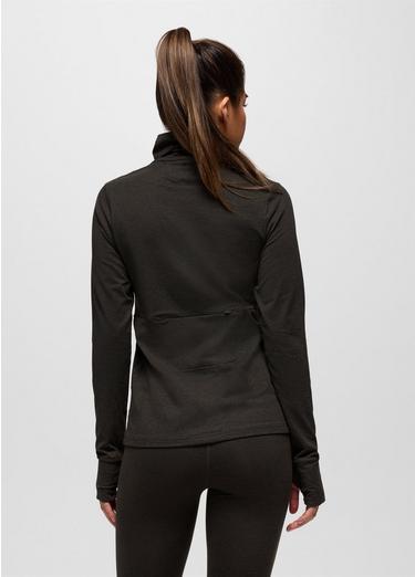 Ice Flow Long Sleeve, Color: Nori Heather, image 4