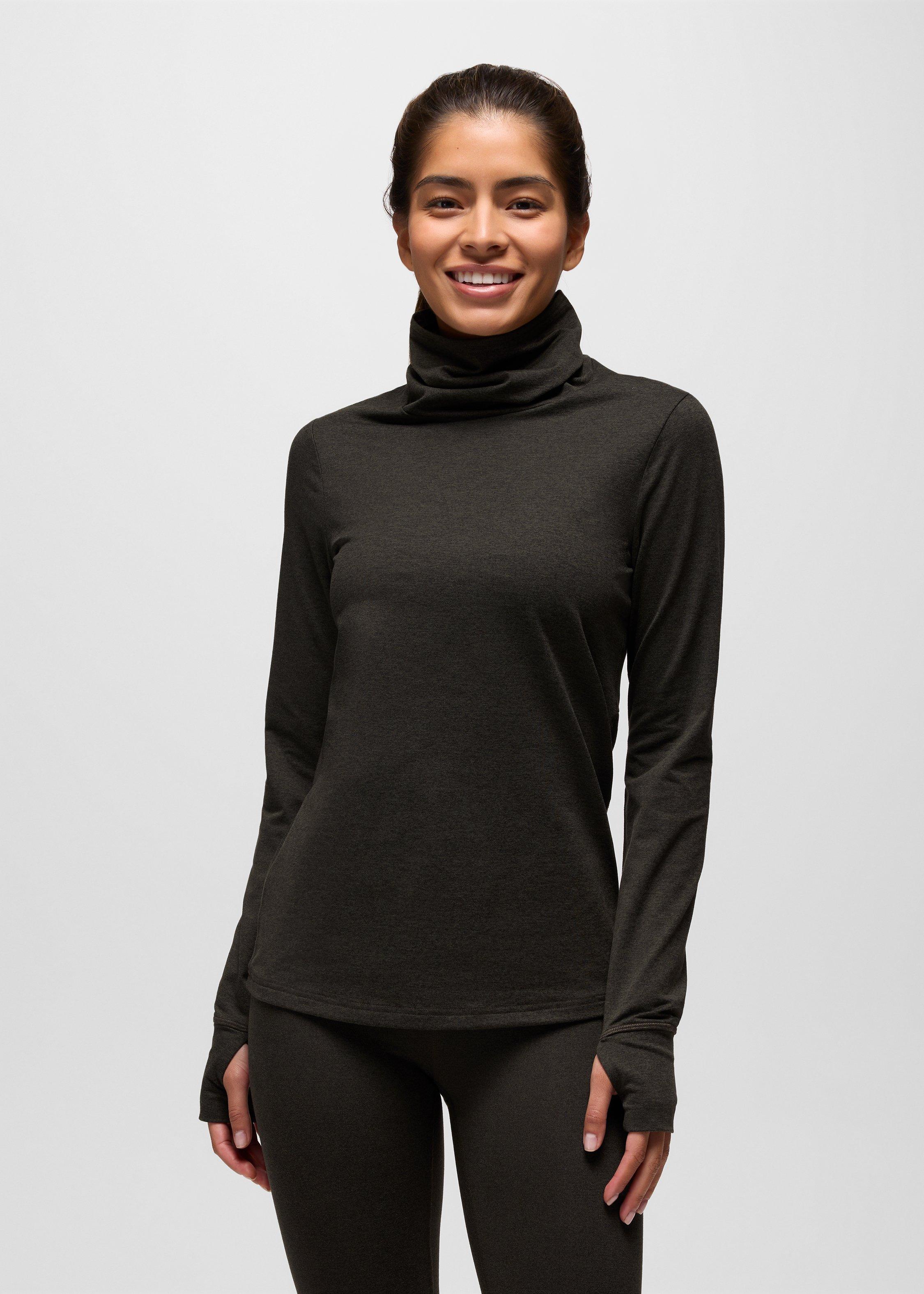 Womens prAna Ice Flow Long Sleeve - Nori Heather