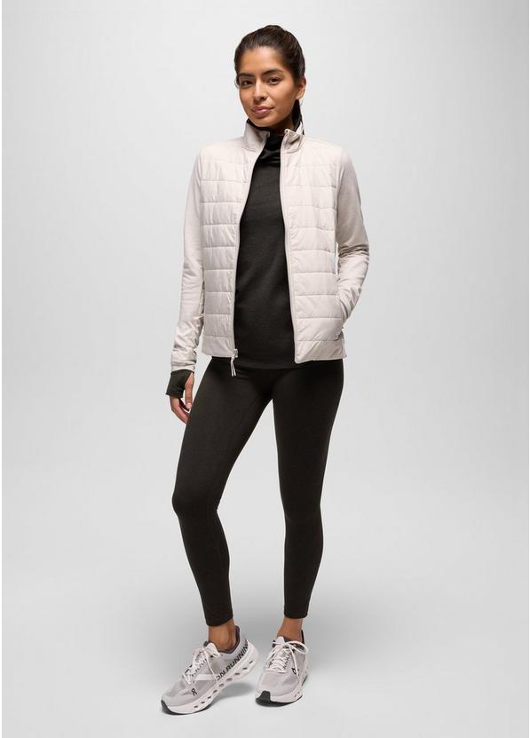 Ice Flow Long Sleeve, Color: Nori Heather, image 7