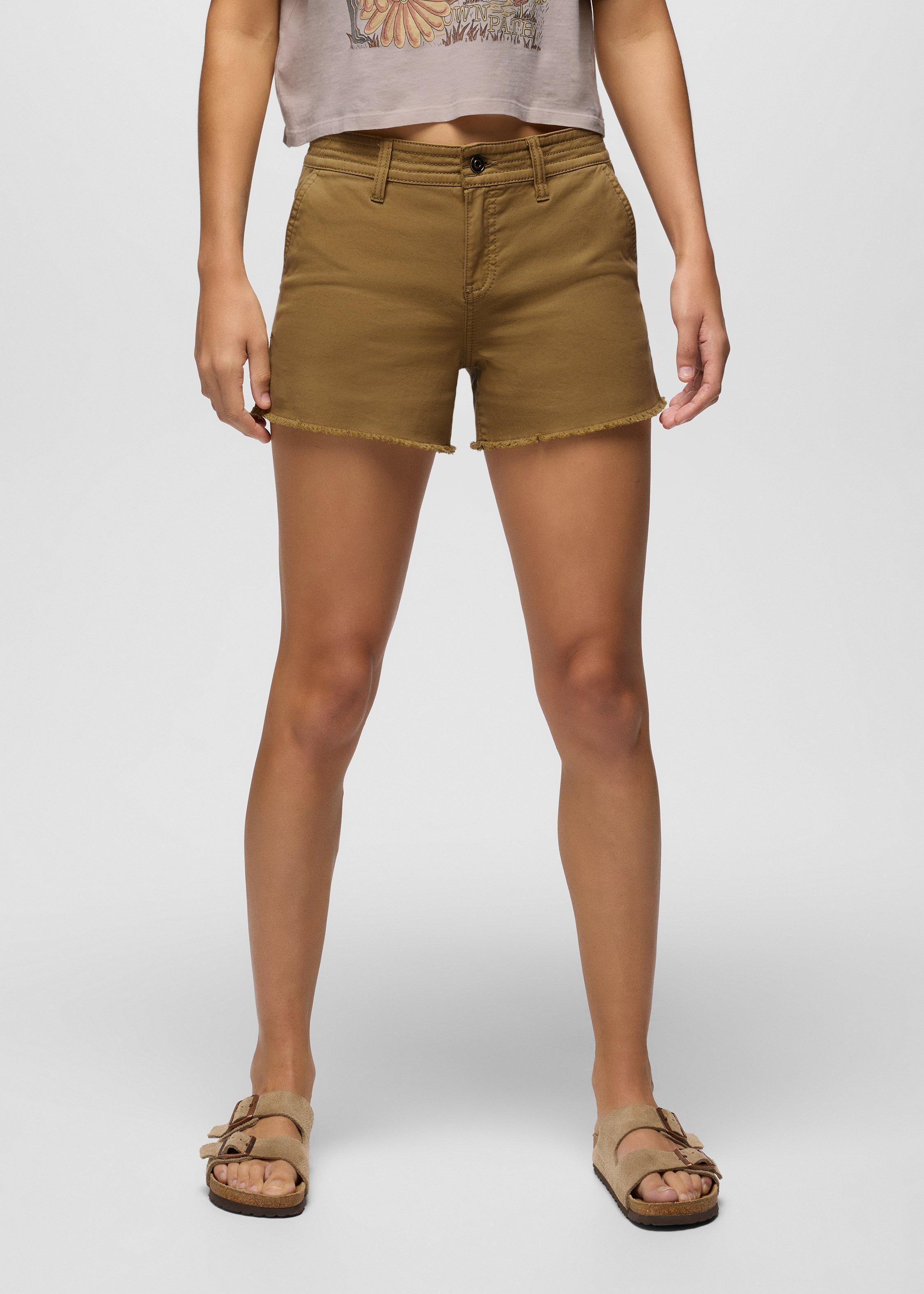 Womens prAna Sancho Short - Retro Olive