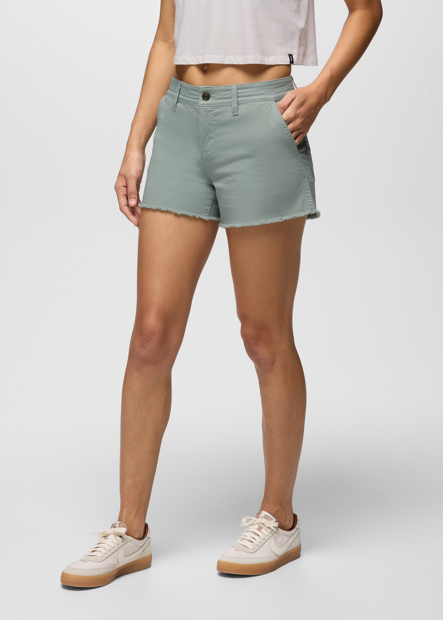 Womens prAna Sancho Short - Saltwater