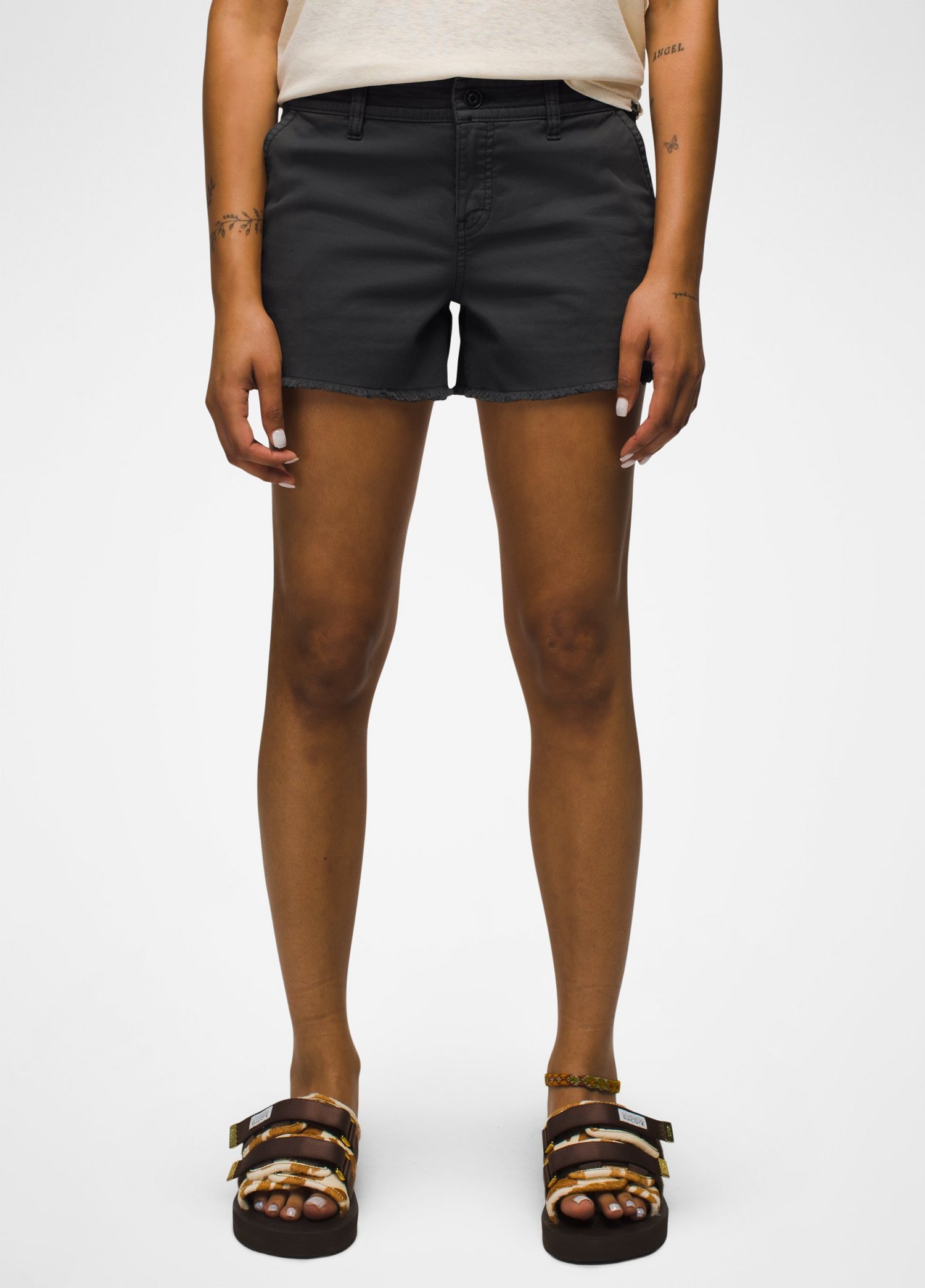 Womens prAna Sancho Short - Charcoal