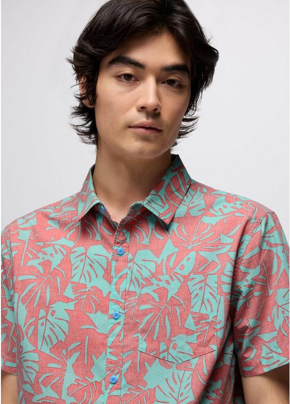 Stimmersee Shirt, Color: Sea Glass Monstera, image 3