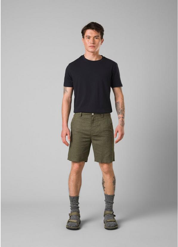 Furrow Short, Color: Cargo Green, image 1