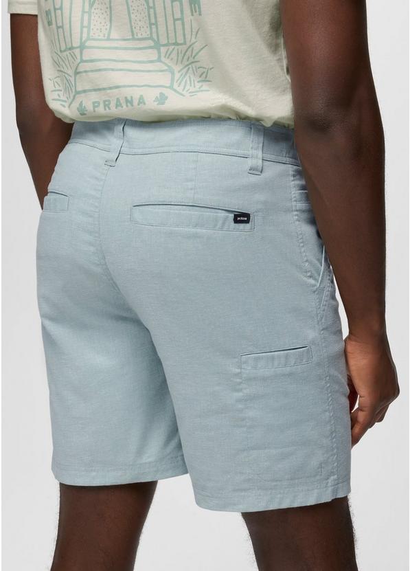 Furrow Short, Color: Saltwater, image 3