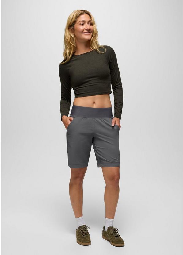 Koen Flat Front Short, Color: Gravel, image 5