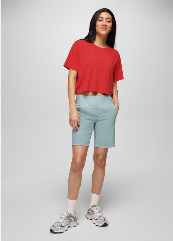 Koen Flat Front Short, Color: Saltwater, image 4