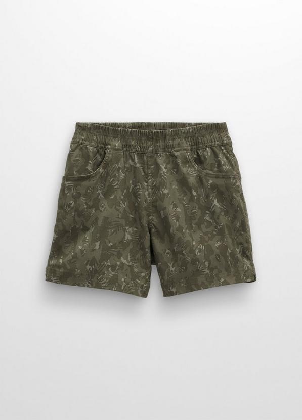 Halle E-Waist Short II, Color: Evergreen Camo, image 6