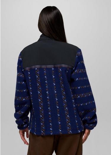 Hurricane Full Zip Fleece, Color: Capulet Blue Wishbone, image 3