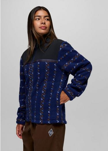 Hurricane Full Zip Fleece, Color: Capulet Blue Wishbone, image 4