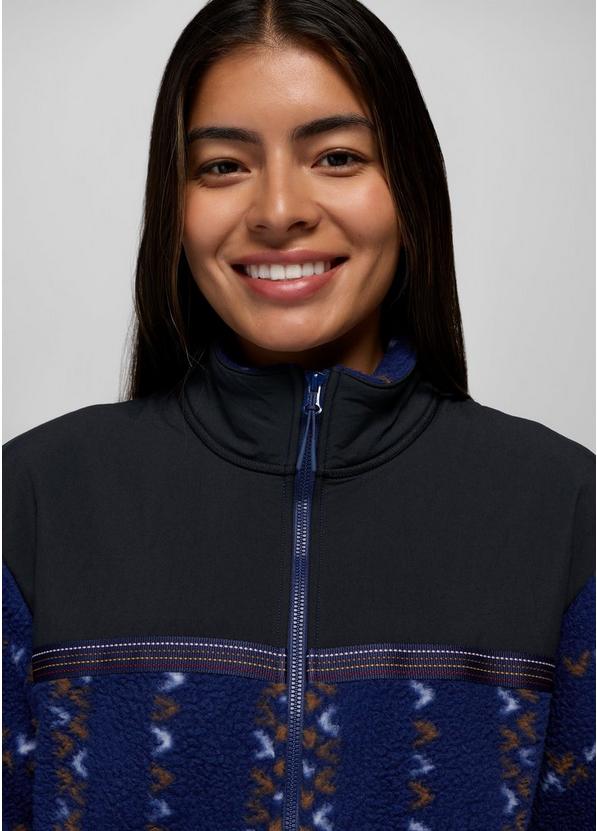 Hurricane Full Zip Fleece, Color: Capulet Blue Wishbone, image 5