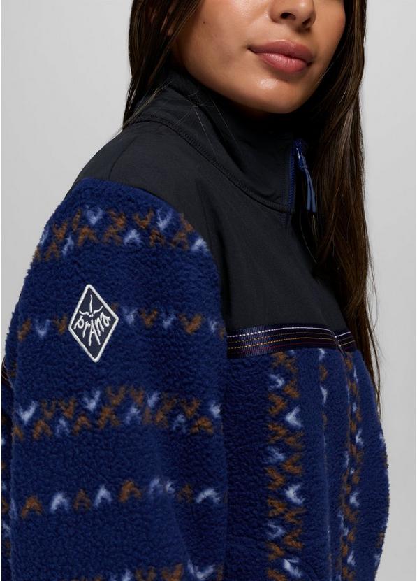 Hurricane Full Zip Fleece, Color: Capulet Blue Wishbone, image 6