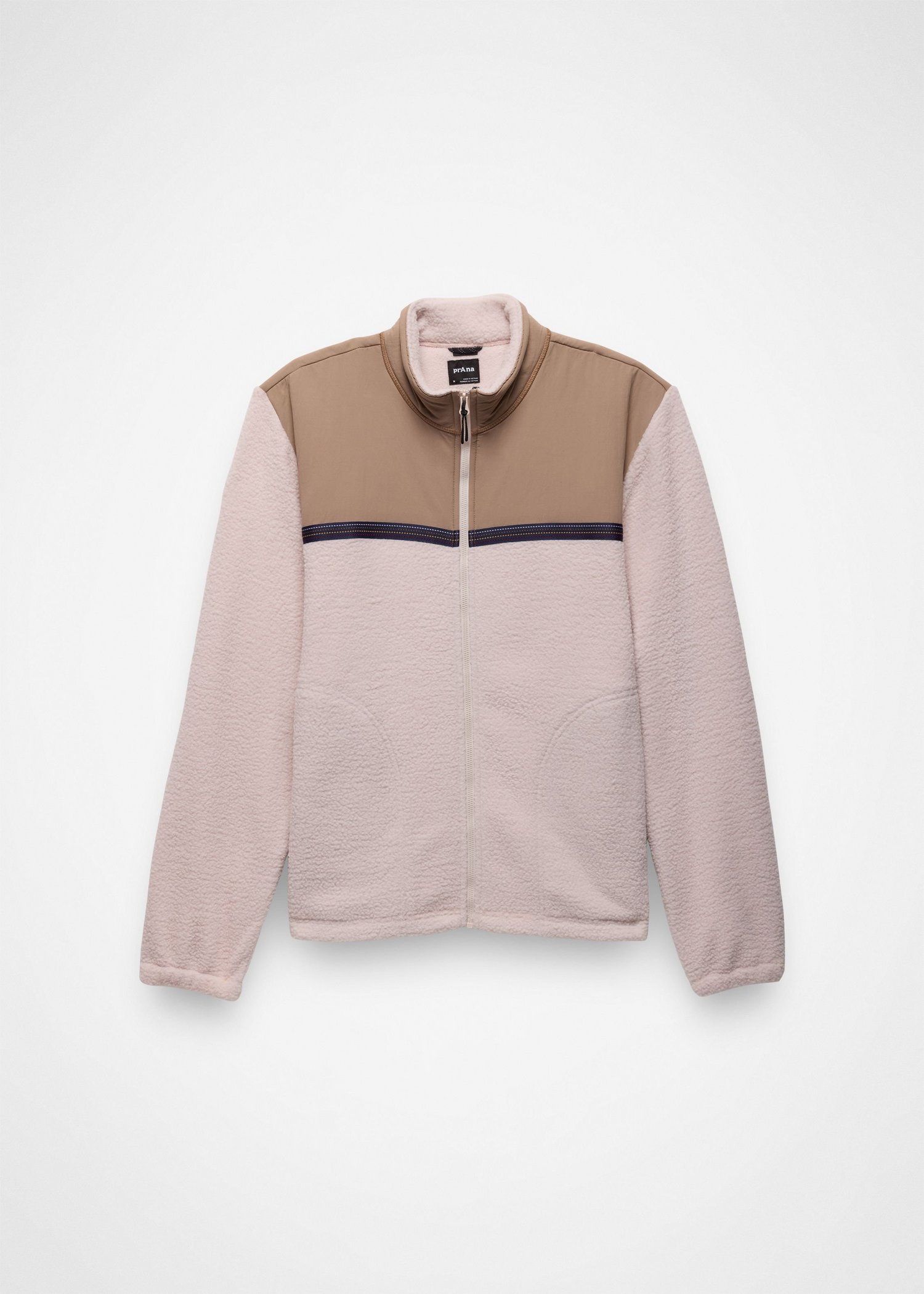 Gender Neutral prAna Hurricane Full Zip Fleece - Hush