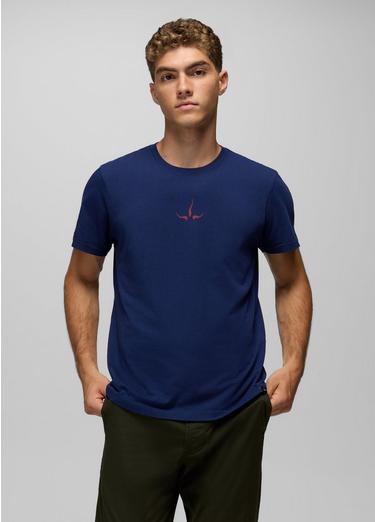 Heritage Graphic Tee, Color: Capulet Blue Logo, image 3