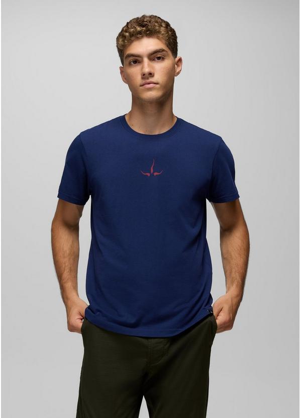 Heritage Graphic Tee, Color: Capulet Blue Logo, image 3