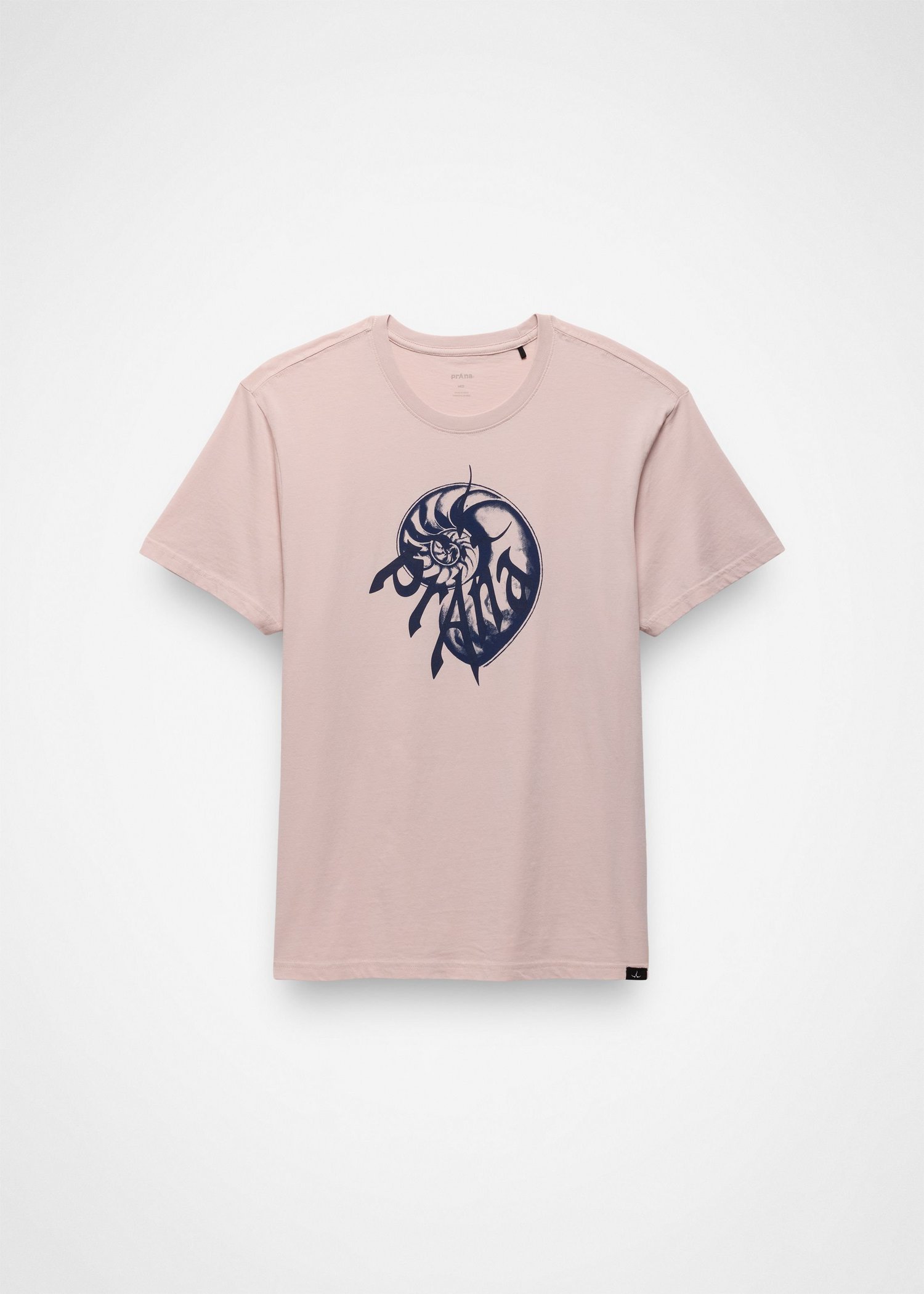 Gender Neutral prAna Heritage Graphic Tee - Hush Nautilus