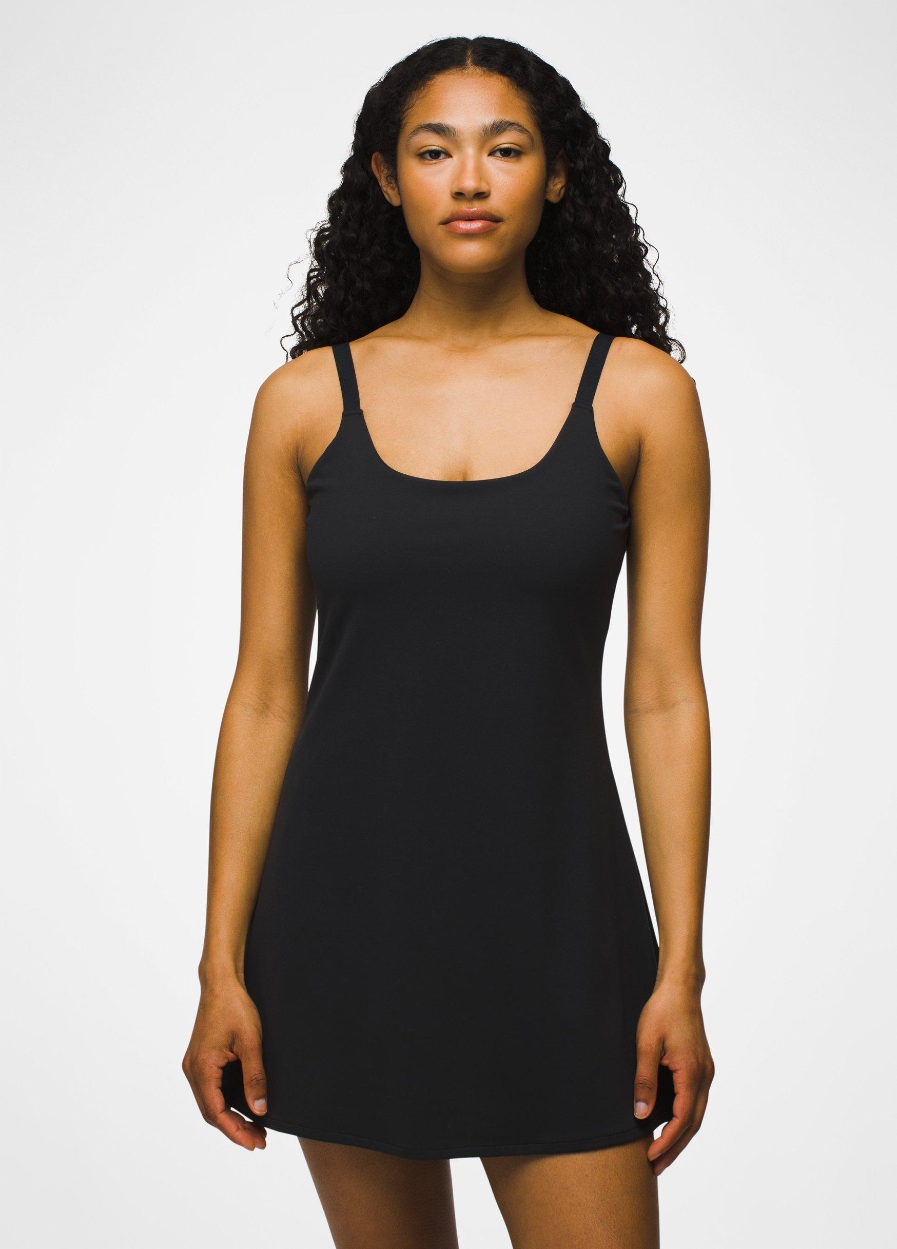 Womens prAna Luxara&trade; Dress - Black