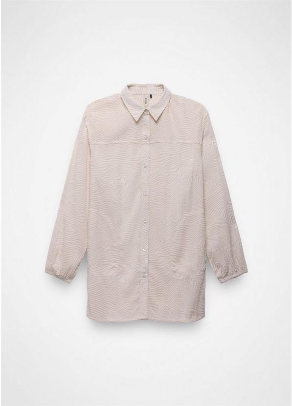 Fernie Shirt, Color: Soft White Wavee, image 6