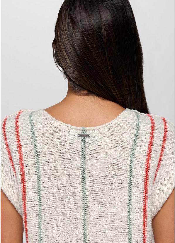 Wave Maker Sweater Top, Color: Soft White, image 4