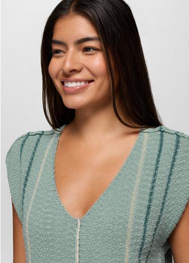 Wave Maker Sweater Top, Color: Saltwater, image 7