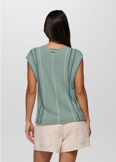Wave Maker Sweater Top, Color: Saltwater, image 6