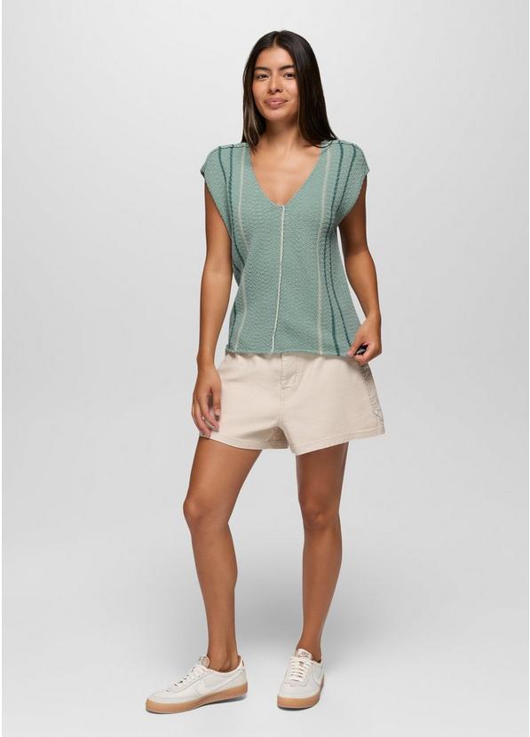 Wave Maker Sweater Top, Color: Saltwater, image 5