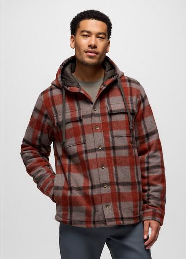 Asgard Hooded Flannel Shirt, Color: Pewter, image 1