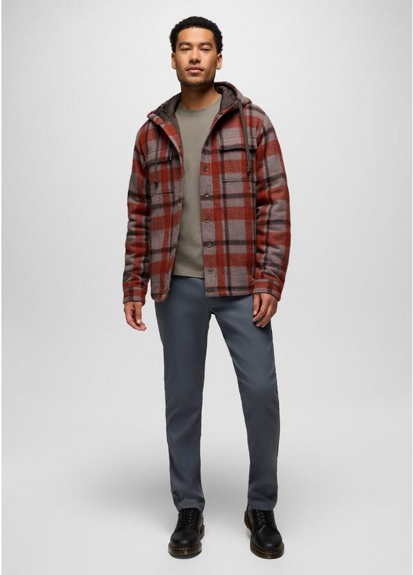 Asgard Hooded Flannel Shirt, Color: Pewter, image 5