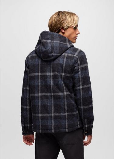 Asgard Hooded Flannel Shirt, Color: Stormy Night, image 6