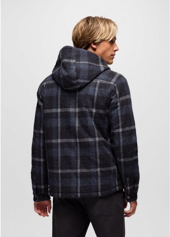 Asgard Hooded Flannel Shirt, Color: Stormy Night, image 2