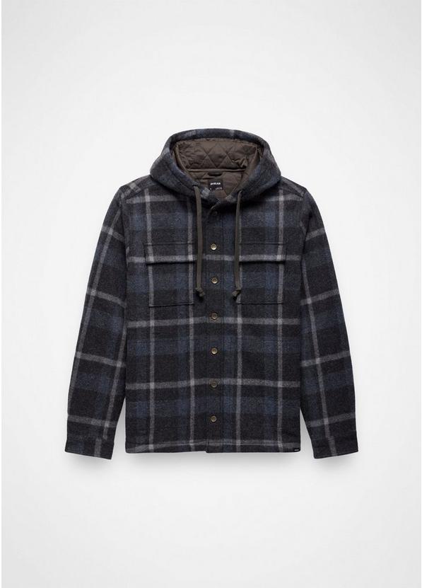 Asgard Hooded Flannel Shirt, Color: Stormy Night, image 7