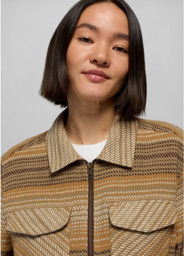 prAna Heritage Zip Flannel, Color: Dark Roast, image 4