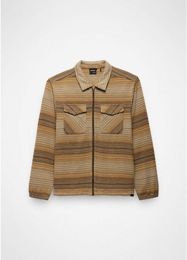 prAna Heritage Zip Flannel, Color: Dark Roast, image 1