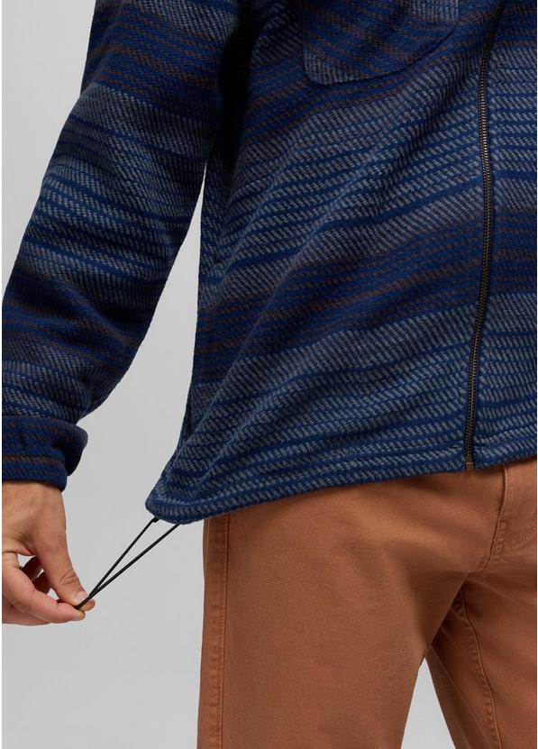 prAna Heritage Zip Flannel, Color: Capulet Blue, image 12