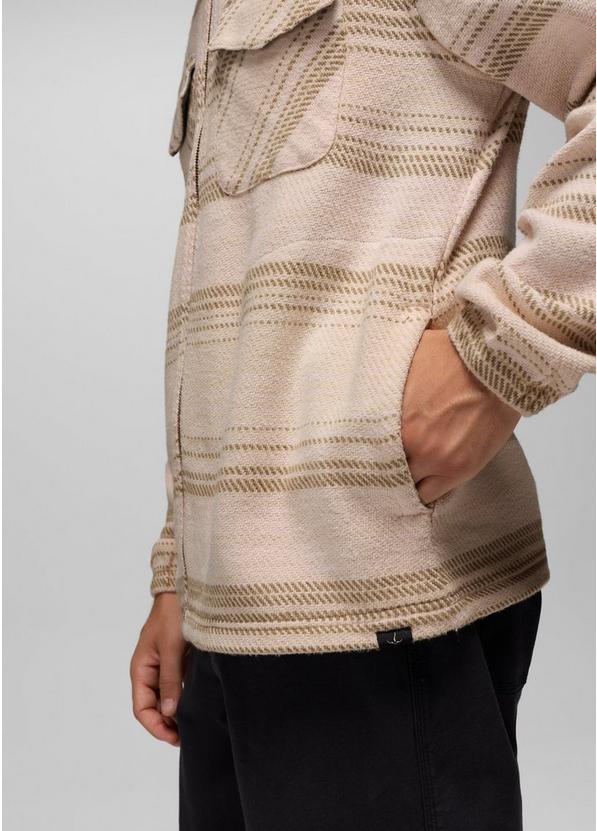 prAna Heritage Zip Flannel, Color: Hush, image 12