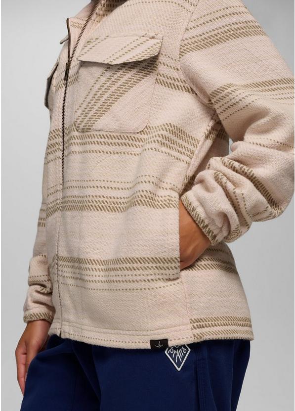 prAna Heritage Zip Flannel, Color: Hush, image 8