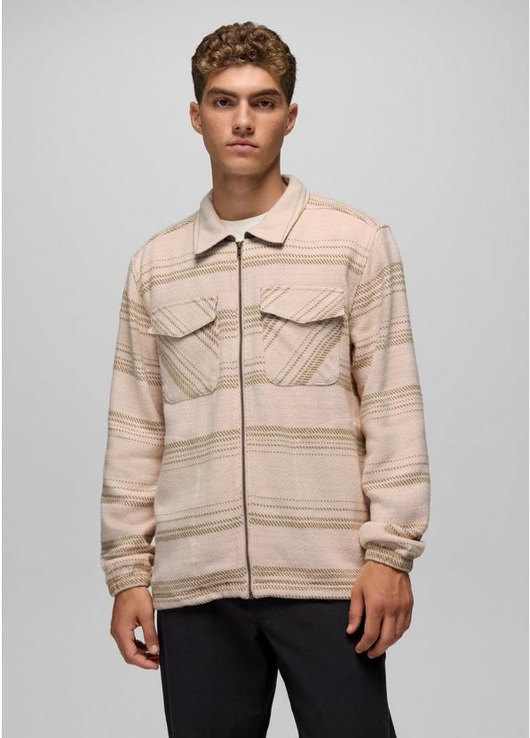 prAna Heritage Zip Flannel, Color: Hush, image 2