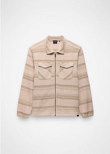 prAna Heritage Zip Flannel, Color: Hush, image 1