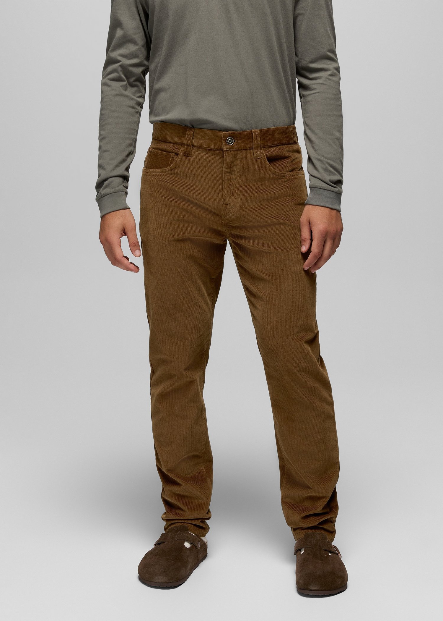 Mens prAna Campfire Cord Pant - Rich Earth