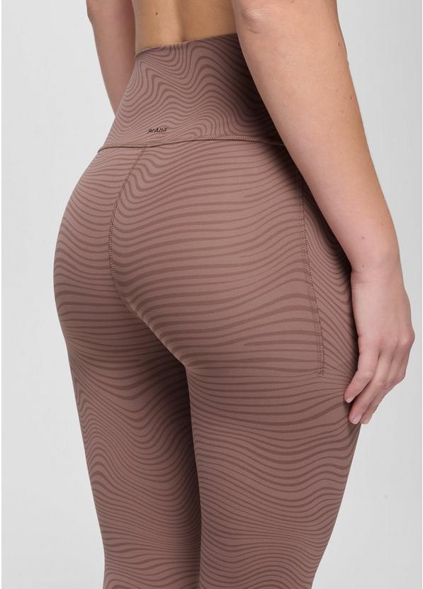 Luxara Pocket Legging, Color: Carob Wavee, image 6