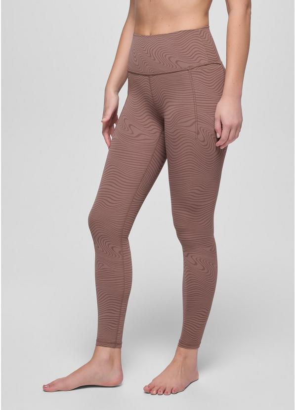 Luxara Pocket Legging, Color: Carob Wavee, image 1