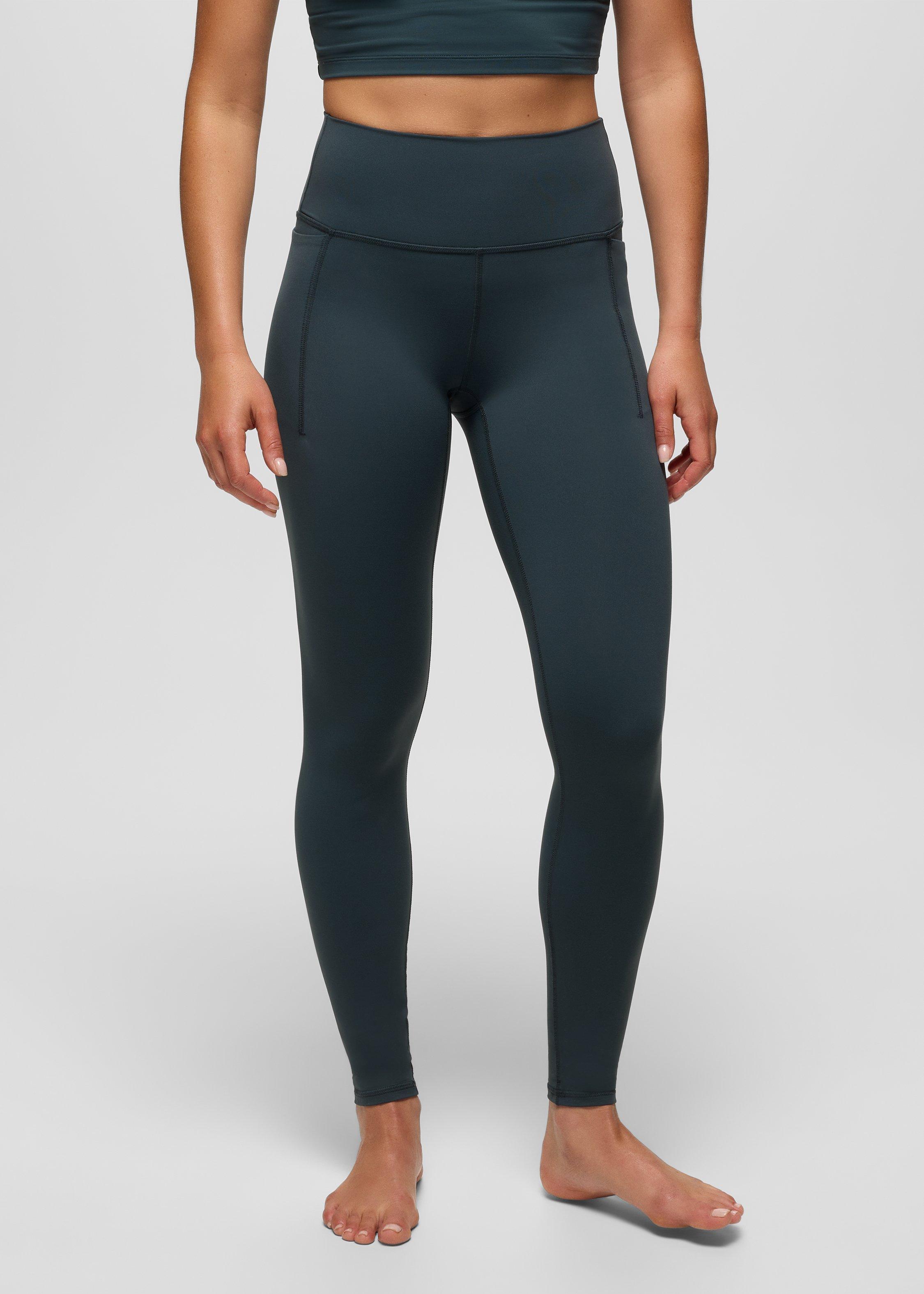 Womens prAna Luxara&trade; Pocket Legging - Stormy Night
